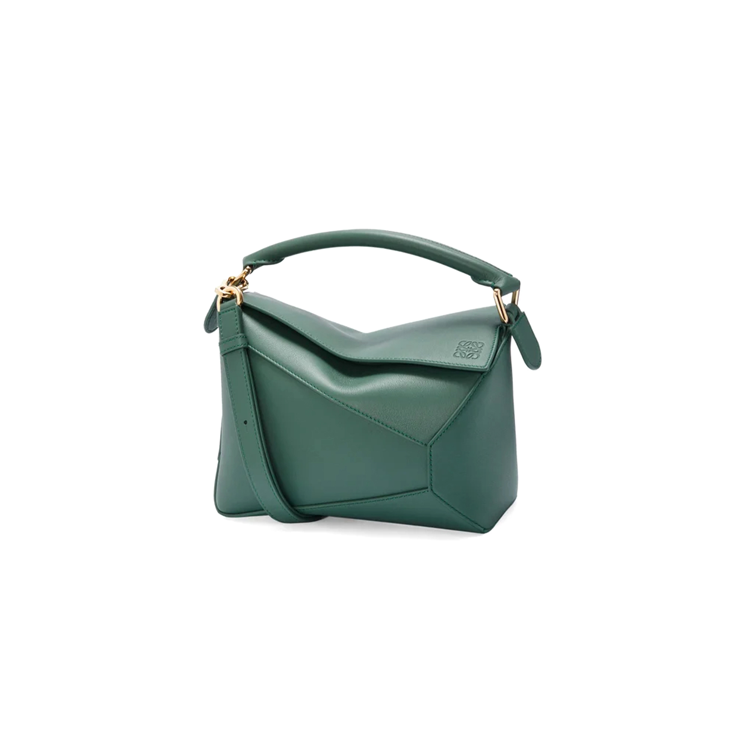 LOEWE SMALL PUZZLE EDGE BAG IN CLASSIC CALFSKIN A510P60X41-325 (24*16.5*10.5cm)